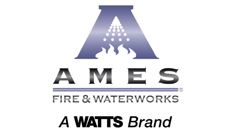 AMES Fire and Waterworks logo A Watts Brand backflow manufacturer